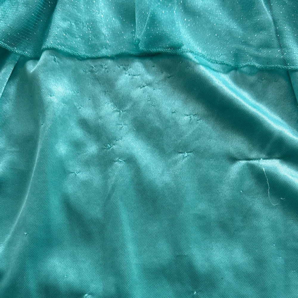Disney Ariel Teal Kids Formal Dress - Picture 4 of 4